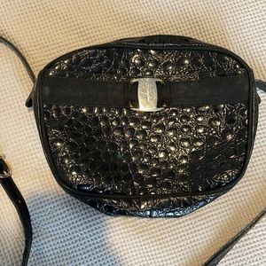 Authentic Salvadore Ferragamo crocodile bag